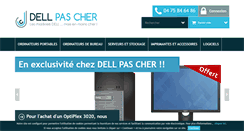 Desktop Screenshot of dell-pas-cher.com